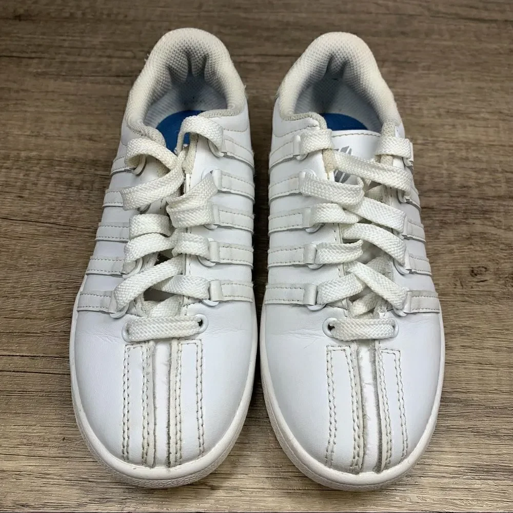 K-Swiss unisex~ kids sneakers~White~Size 13.5‎